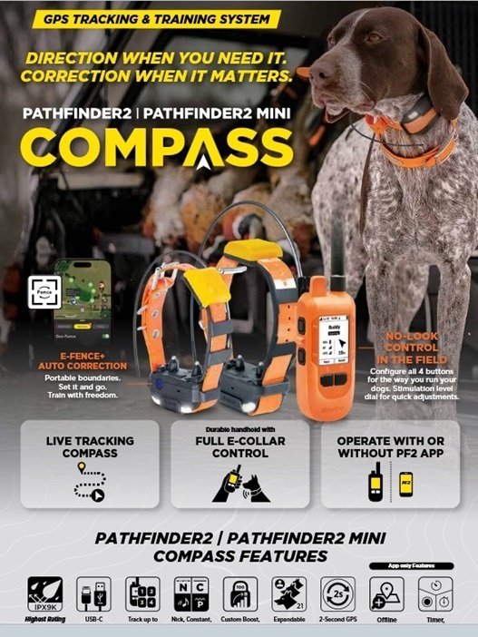 gps dogtra PATHFINDER2 COMPASS