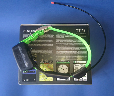 Dodatkowa obroża Garmin TT15 z funkcją śledzenia i szkolenia psa Dodatkowa obroża Garmin TT15 z funkcją śledzenia i szkolenia psa