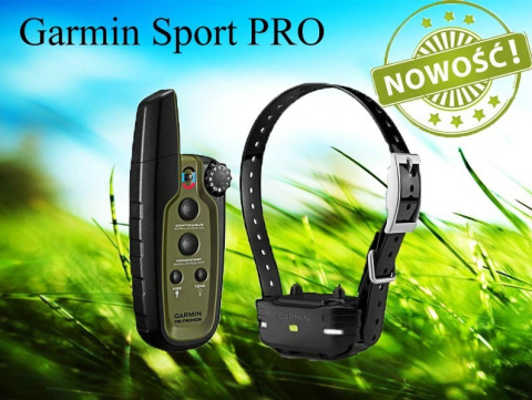 obroża elektryczna Garmin Sport PRO obroża elektryczna Garmin Sport PRO