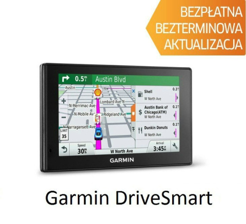 Garmin DriveSmart 50 LMT - Bezterminowa subskrypcja map Garmin DriveSmart 50 LMT - Bezterminowa subskrypcja map