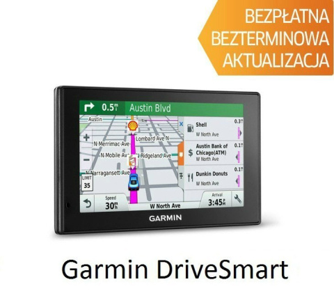 Garmin DriveSmart 60 LMT - Bezterminowa subskrypcja map Garmin DriveSmart 60 LMT - Bezterminowa subskrypcja map