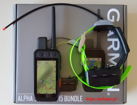 Gps dla psa Garmin Alpha 200 z obrożą KT15 (śledzenie + sygnalizacja świetlna + wibracja, dźwięk, stymulacja) Gps dla psa Garmin Alpha 200 z obrożą KT15 (śledzenie + sygnalizacja świetlna + wibracja, dźwięk, stymulacja)