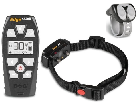 Elektroniczna obroża treningowa dla psa Edge 450R ONE z pierścieniem sterującym Elektroniczna obroża treningowa dla psa Edge 450R ONE z pierścieniem sterującym