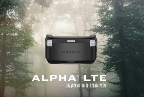 GPS dla psa Garmin Alpha LTE Urządzenie do śledzenia psów z komórkową technologią LTE