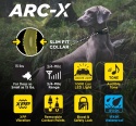 Obroża elektryczna Dogtra ARC-X Stymulacja Sygnał dźwiękowy Wibracja Światło lokalizacji Obroża elektryczna Dogtra ARC-X Stymulacja Sygnał dźwiękowy Wibracja Światło lokalizacji